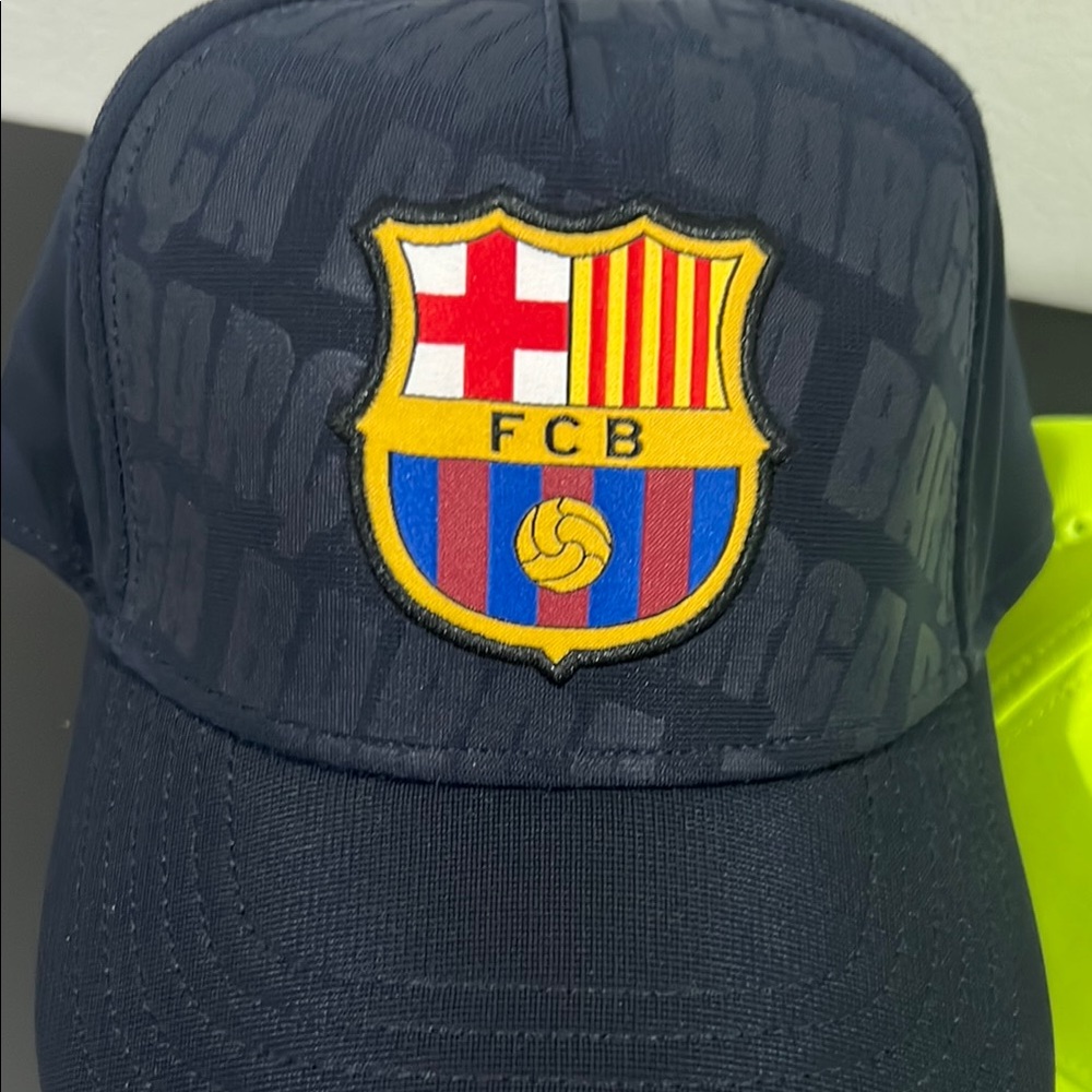 FC Barcelona Blue and Yellow Baseball Hats - Picture 3 of 8